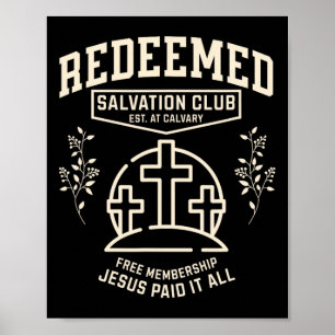 Redeemed Salvation Club Christian Social Club East Poster