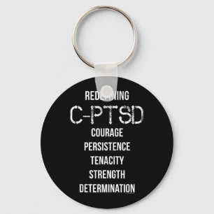 Redefining C-PTSD Survivor Empowerment Key Ring