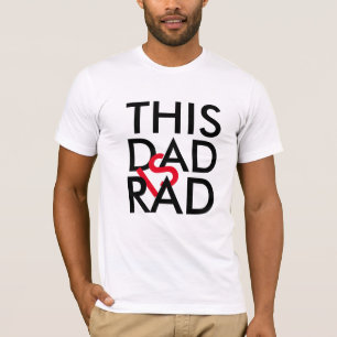 Redefining Cool: This Dad is Rad - Unique Designer T-Shirt