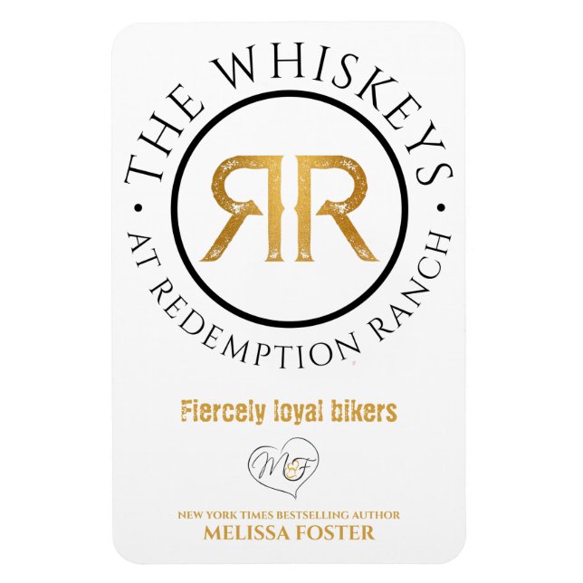 Redemption Ranch Whiskeys Logo Flexible Magnet (Vertical)