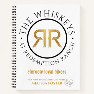 Redemption Ranch Whiskeys Notebook 8.5" l x 11" w
