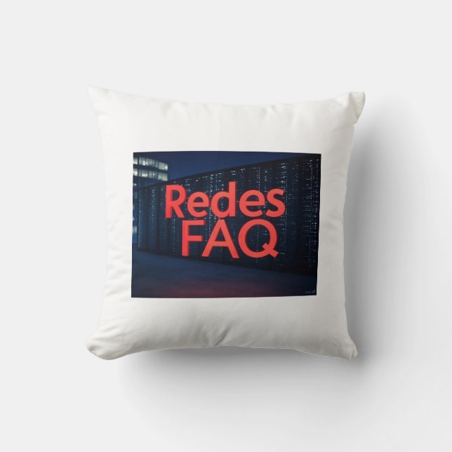 Redes FAQ Cushion (Front)