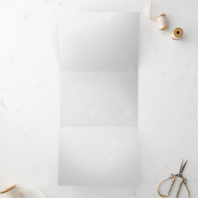 Redesign from Scratch - Create a Custom Tri-Fold Invitation (Inside)