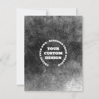 Redesign from Scratch - Create a Customised Card