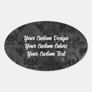 Redesign from Scratch! Create a Fully Customised Oval Sticker