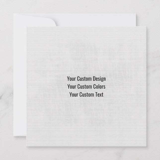 Redesign from Scratch & Create Your Own Card (Front)