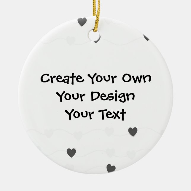 Redesign from Scratch - Create Your Own Ceramic Ornament (Front)