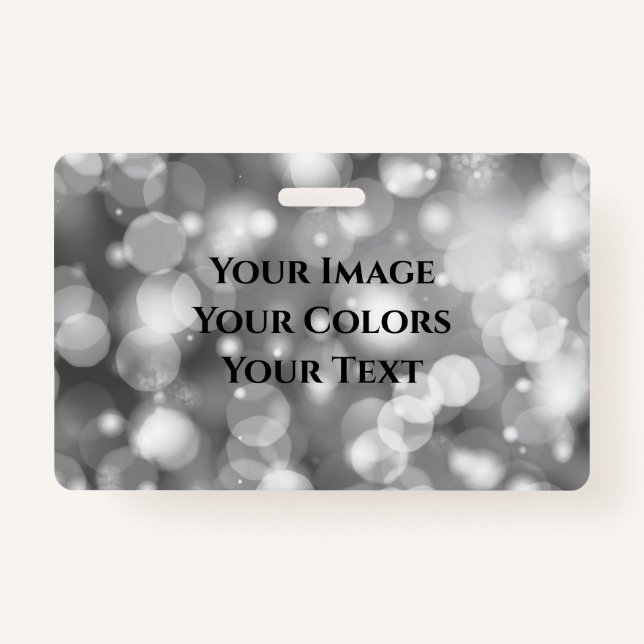 Redesign from Scratch Create Your Own ID Badge (Front)