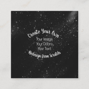 Redesign from Scratch - Create Your Own Square Business Card