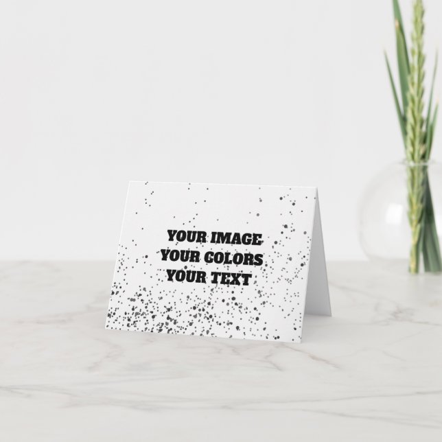 Redesign from Scratch & Create Your Own Thank You Card (Front)