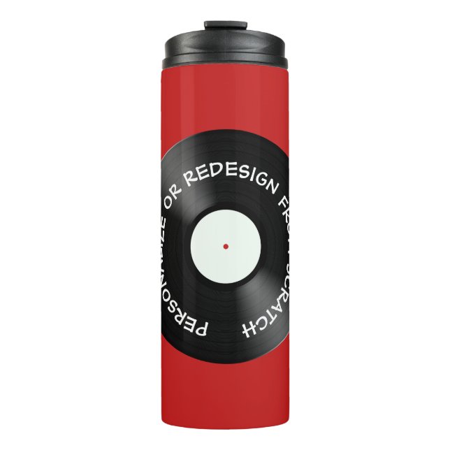 Redesign from Scratch or Personalise - Thermal Tumbler (Front)