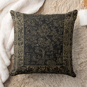 Redesigned,tree of life,William Morris,revamped Cushion