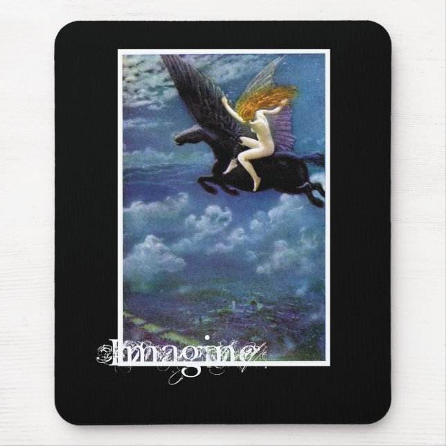 RedFairy Pegasus ~ Imagine mousepad (Front)