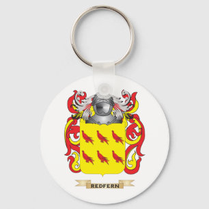 Redfern Coat of Arms (Family Crest) Key Ring