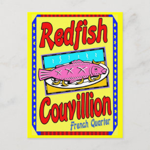 Redfish Couvillion Postcard