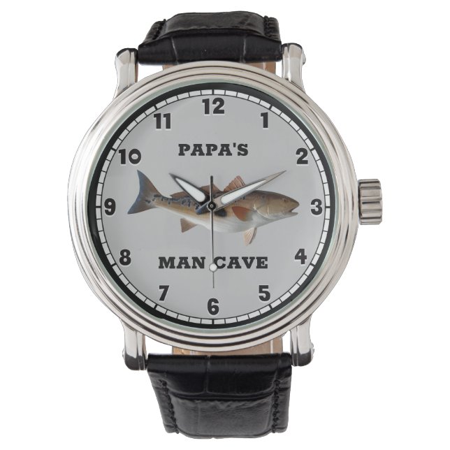 Redfish Fishing Custom Watch (Front)