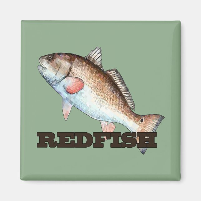 Redfish Magnet (Front)