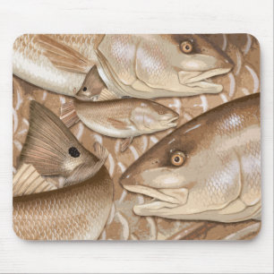 Redfish (Red Drum) Mouse Pad