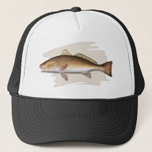 Redfish (Red Drum) Trucker Hat (Front)