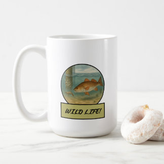 Redfish White Kitchen Mug