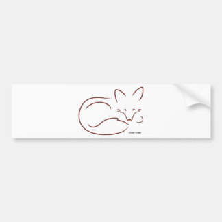 RedFox Bumper Sticker