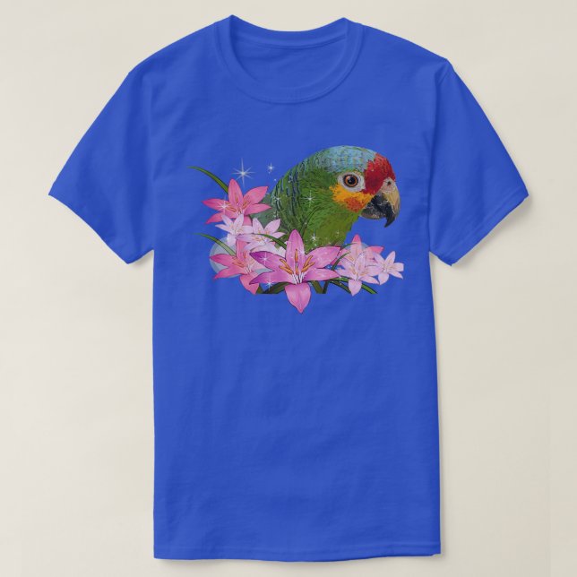 Redfronted Amazon 3 T-Shirt (Design Front)