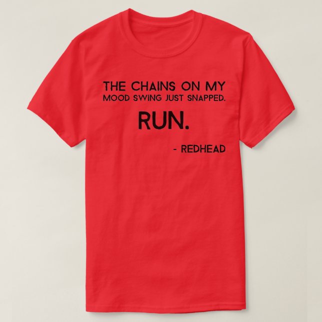 REDHEAD 1 T-Shirt (Design Front)