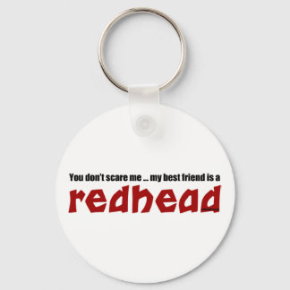 Redhead Best Friend Key Ring