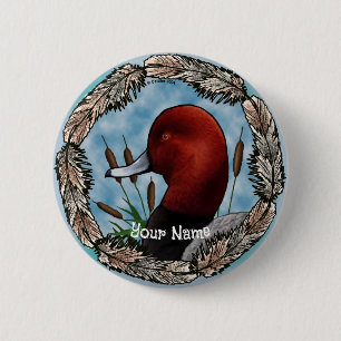 RedHead Duck  pin button