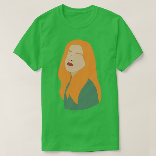 REDHEAD GIRL POWER T-Shirt (Design Front)