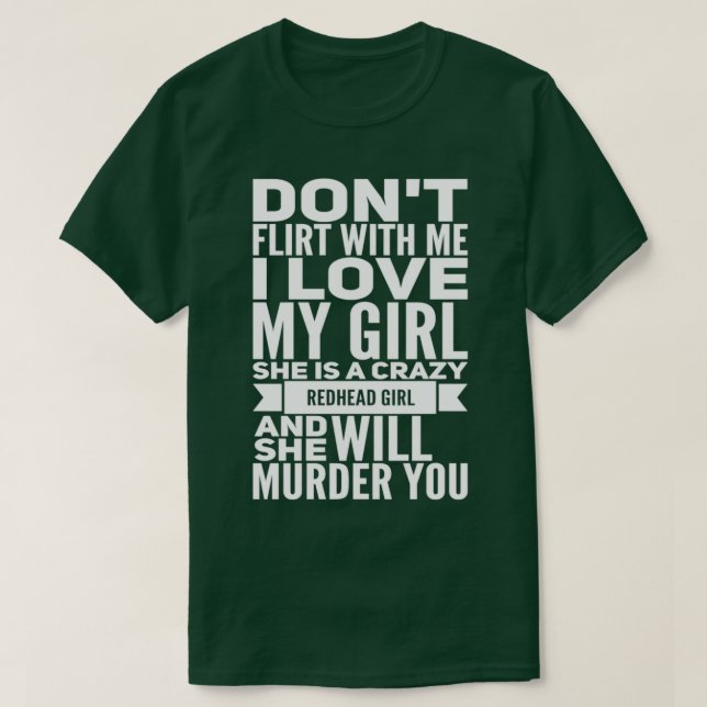 REDHEAD GIRLS T-Shirt (Design Front)