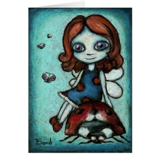 Redhead Lucy - ladybug fairy (Front)