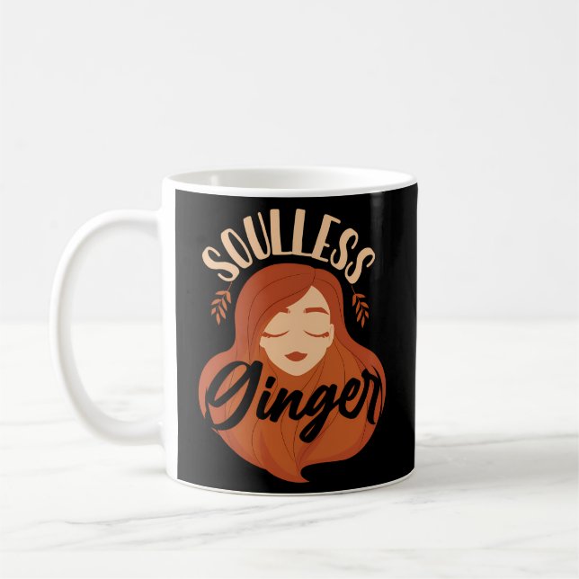 Redhead Soulless Ginger Coffee Mug (Left)