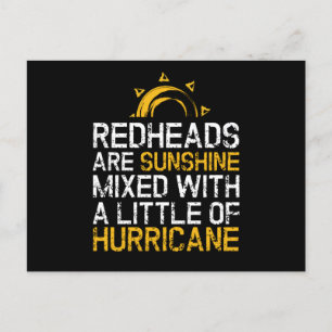 Redhead Sunshine Mc1r Red Hair Postcard