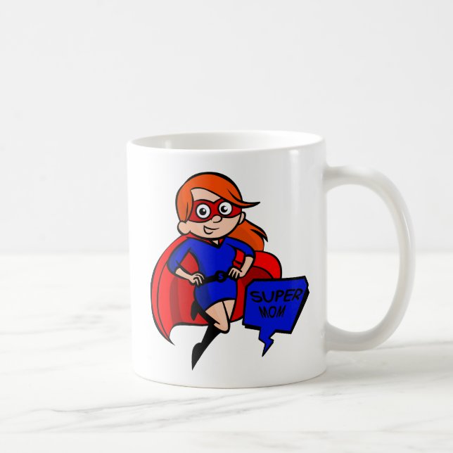 redhead super mum coffee mug (Right)