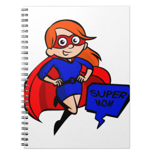 redhead super mum notebook