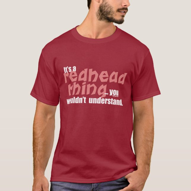 Redhead Thing T-Shirt (Front)