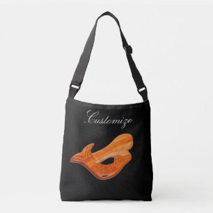 redhead underwater mermaids crossbody bag