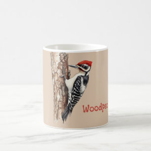 Redhead Woodpecker Bird Coffee Mug