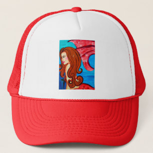 redheaded mermaid hat