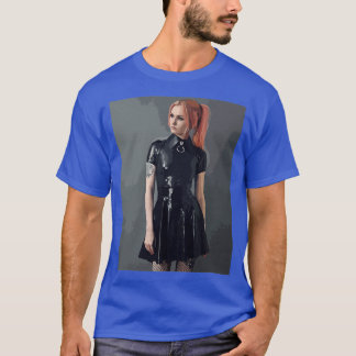 Redheahded Latex Girl T-Shirt