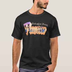 Redington Shores Florida Retro Sunset Vacation Gif T-Shirt