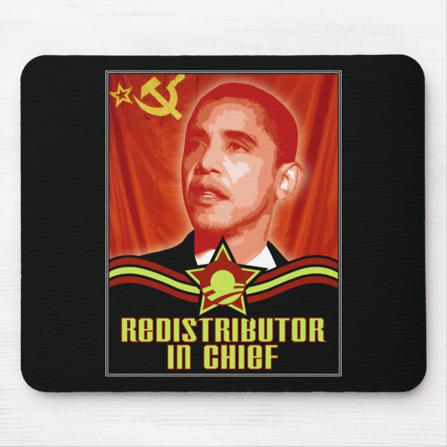 Redistributor In Chief Mouse Pad (Front)