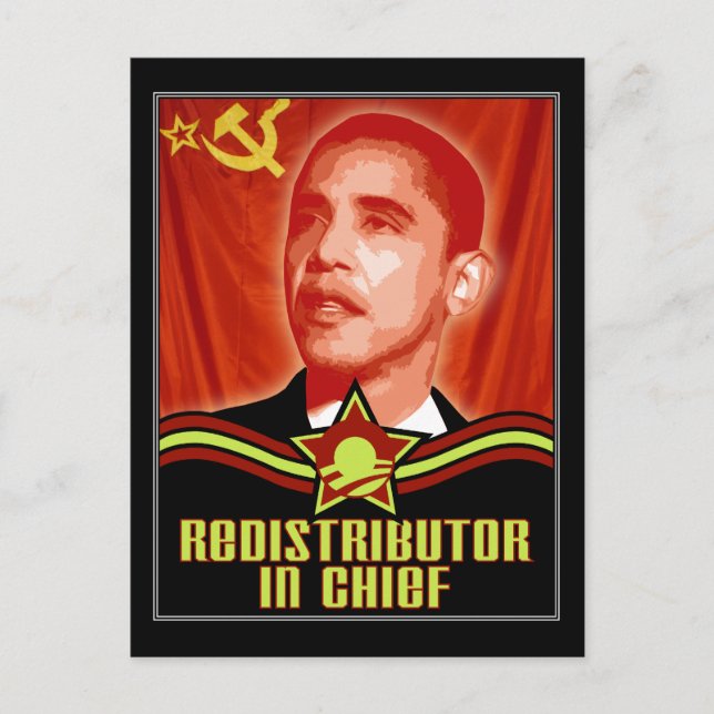 Redistributor In Chief Postcard (Front)