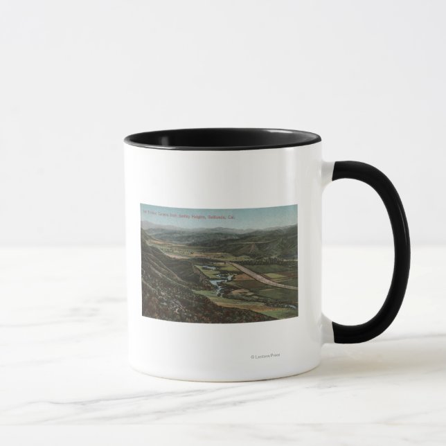 Redlands, CA - San Timeteo Canyon from Smiley Mug (Right)