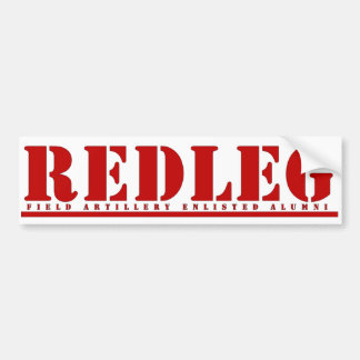 Redleg Bumper Sticker
