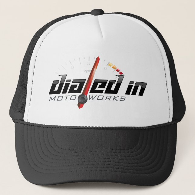 Redline Dialled In Motoworks Logo Hat (Front)