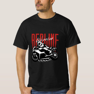 Redline Warrior: Motorbike Riding T-Shirt