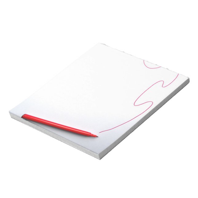 Redlined Notepad (Rotated)