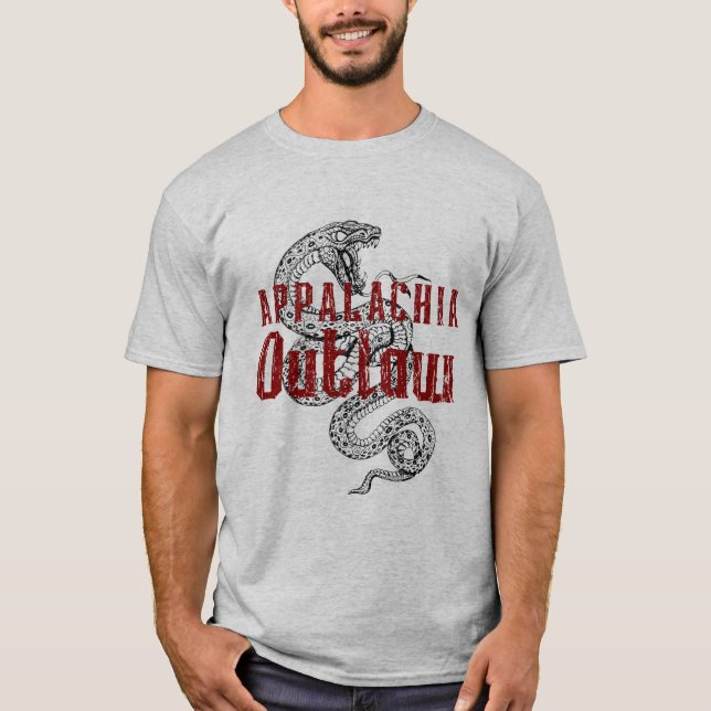 Redneck Appalachia Outlaw T-Shirt (Front)